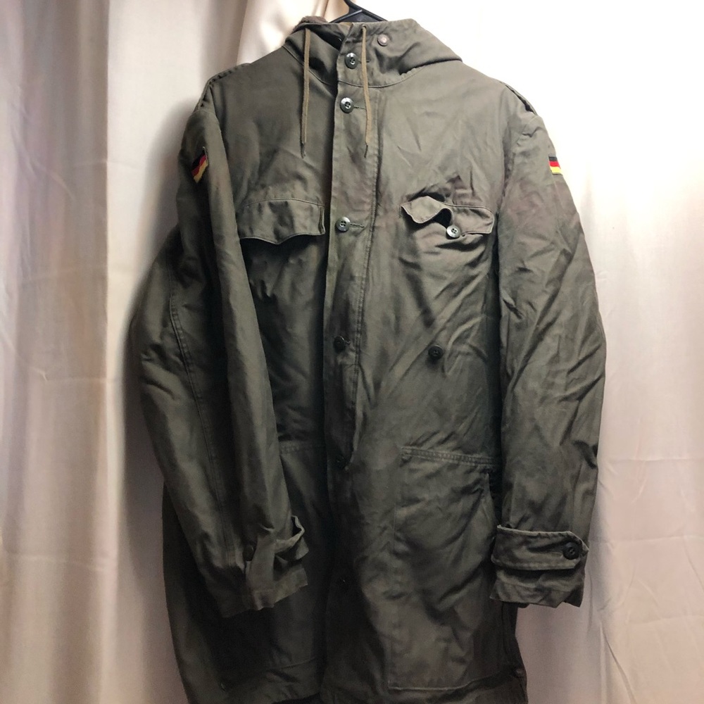Green German Army Jacket